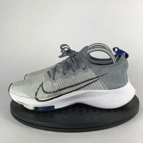 Nike Air Zoom Tempo Flyknit Gray Running Shoes CJ2102-002 Women’s Size 8.5 (7Y) - Picture 8 of 12